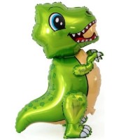 Ходячая фигура Маленький динозавр, зеленый